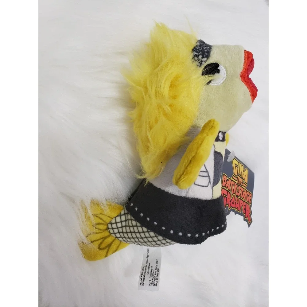 NEW BarkBox Hairy Gina The Backstage Grouper HAIRY METAL